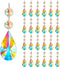 kanpura 25pcs 50mm Crystal Prisms Chandelier Suncatcher Beads Replacement Colorful Hanging Crystals