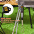 80-09 Digital Meat Instant Read Thermometer - Kitchen Probe with LED Screen and Ready Alarm for Grilling, Barbecue