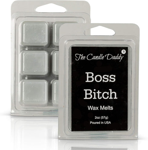 Boss Bitch Apple Maple Bourbon Scented Wax Melt Cubes, Maximum Scented, 2 Ounce Package