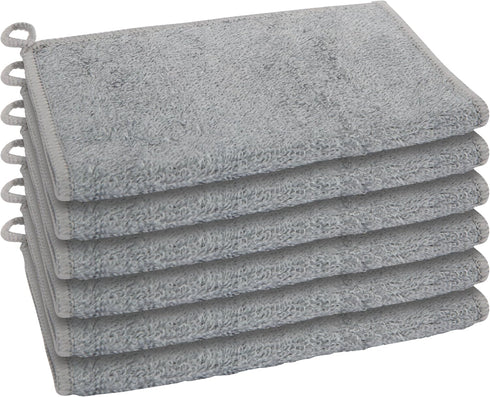 Oggi Bambou Odor-Free Kitchen Washcloths - Natural Kitchen Dish Cloths, 91% Bamboo-Derived