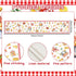 13x72 Inch Crawfish Boil Party Decorations - Crawfish Party Table Runner Decor, Seafood Boil Crayfish Table Decorations