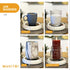 Pack Durable Heavy Portable Large Warmer Safe Plate for Candle Jar & Mug Warmer, Dark Blue