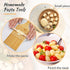 4 Set Pieces Wood Gnocchi Pasta Board Gnocchi Paddle Maker Garganelli Pasta Board Making Tools with Rolls Kitchen Gift