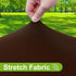 36"-44" Smiry Round Spandex Tablecloth, Elastic Fitted Washable Tablecloths for Tables, Waterpoof Stretch Picnic Table