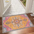 Collive Washable Indoor Door Mat 20" x 32", Non-Slip Retro Floor Mat for Quick Absorbent Entrance Rug, Kitchen Home