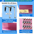 70 20-30-Pair 13 Over The Door Shoe Organizer, Pounds Large Capacity, shoe organizer, Heavy Duty-Extra Deep Pockets