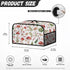 Mushroom Crock Pots Cover, Resistant Oval Slow Cooker Cover with Top Handle, Kitchen Appliance Cover