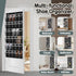 Kotkn 30 Closet 30-Pocket) Over the Door Shoe Organizer with Breathable Mesh Pockets - Large Capacity Storage for Men