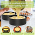 E-far 8 x 3 Inch Cake Pan Set of 2, Nonstick Stainless Steel Round Pans for Baking Birthday Wedding Layer Cakes