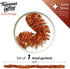 Valentine's Day Decorations - Rose Gold Tinsel Garland Metallic Streamers for Indoor and Outdoor Celebrations