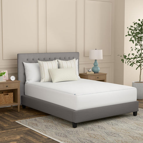 Sealy Complete Protection Waterproof Stain Protection Soft Comfort Top PerfectGrip Stretch Sidewalls Machine Washable