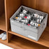 Closet, 16 LUVHOMEE Shoe Organizer for Fits Pairs, Large Shoe Box Storage Containers, Clear Foldable Shoe Storage Bins