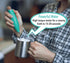 Elementi Milk Frother Wand - Powerful Handheld Electric Whisk & Mini Mixer for Coffee, Frappe, Latte, Matcha (Mint