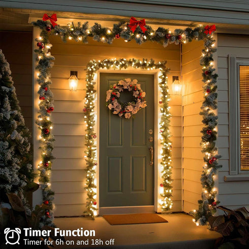 16.4Ft 50 5 Fairy Lights Battery Operated LED Silver Copper Wire Twinkle Lights with Lighting Modes for Christmas