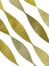 Gold Metallic Crepe Paper Streamers, 2 Rolls, Made in USA
