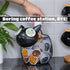 Made Easy Kit Coffee Pod Organizer - Home Coffee Bar Storage Accessories (Fox)