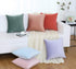 Jeneoo Set of 2 Soft Velvet Throw Pillow Covers, Decorative Cushion Cases for Sofa Couch (18 x 18 Inches, Sage Green)