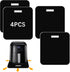 4 PCS Heat Resistant Mat with Sliding Function - 12 * 14in Countertop Protector for Air Fryer and Oven