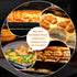 GeeRic Baking Parchment Paper, 100Pcs 8x12 inch Non-Stick Precut Baking Sheets for Cookies, Bread, Meat, Pizza