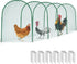 15731 Inches UNIFAMILY Chicken Tunnel, Chicken Coop Run, Chicken Tunnels for Outside Yard, Easy Installation Tunnel