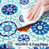 2 Pack 100% 6 30x72 inch) misaya Vinyl Tablecloth, Fitted Table Cover, Waterproof, Elastic Edge, Flannel Backing, Table