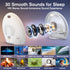Dimmable 30 KEPLUG Wake Up Light Sunrise Alarm Clock,Digital Alarm Clocks Bedside Night Light,White Noise Sound Machine