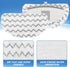 4 Pack 1940, 1806, 1544, 1440 PowerFresh Replacement Steam Mop Pads Compatible with Bissell PowerFresh Steam Mop, Fits