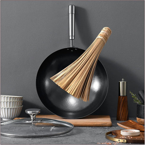 SUNRISE (12.5") Bamboo Wok Brush