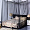 Goplus Mosquito Net - 4 Corner Post Bed Canopy for King & Large Queen Size Beds - Black