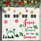 30 Pcs Christmas Garage Door Magnet Decorations, Merry Christmas Winter Snowman Snowflake Santa Claus for Car, Bulletin