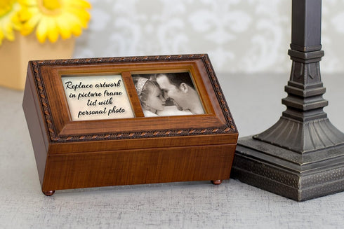 Cottage Garden First Communion God Beside You Music Box - Plays Handel's Hallelujah