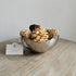 Hosley 5.75 Inch Diameter Silver Finish Metal Bowl, Ideal for Potpourri, LED Candles, Weddings, Center Pieces