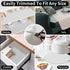 FestiCorp Non Slip Rug Pads 2x3 Ft, Anti-Skid Carpet Rug Mats for Under Rugs on Hard Surface Floors