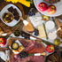 4Pcs Cheese Knife Set, Stainless Steel Knives with Acacia Wood Handle, Charcuterie Knife Set for Parties