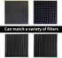 Carbon Fabric Filter Replacement, Cut To Fit Charcoal Hepa AC Vent Filter, Activated Carbon Air Filter Fabric Sheet 16