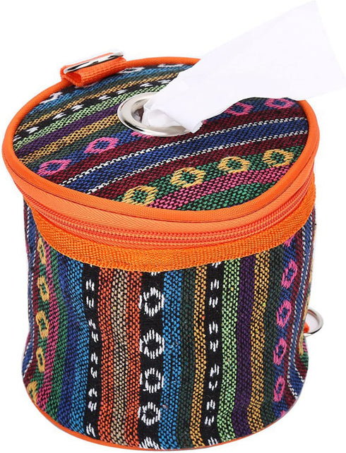 Tissue Holder Toilet Paper Storage Holder, Outdoor Hiking Roll Paper Hanging Cover Wipes Box Case Holder with Hook for