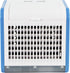 Comfort Zone CZAC10BL Mini Portable Air Conditioner, 3-Speed Personal Evaporative Cooler with Top-Fill Water Tank, Blue