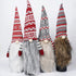 Doiaz Wine Covers Christmas Gnome 4 Pack Handmade Tomte Swedish Wine Bottle Toppers