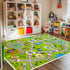 4x6 3-12 (KR1, 4x6ft) Ft Kids Rug Car Play Mat Car Rug for Playroom, Kids Educational City Traffic Road Map Fun Carpet