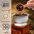Tebery 8 Pack Wood Measuring Scoops for Canister, 1 Tablespoon Beech Coffee Scoop for Coffee Beans, Ground Coffee,