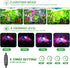 72 3 4 Adawook Clear Seed Starter Trays with Grow Lights & Heat Mat, Cells Seed Starter Kit, Lighting Mode, Timing