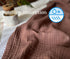 KyraHome 100% 90x90 Cotton Throw Blankets, Queen, Organic Cotton Muslin Blanket, Plant Dyed, Breathable Lightweight