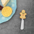 Set 4 Supreme Housewares Gingerbread Men Cheese Spreaders, Hand-Painted Resin Handles with Stainless Steel Blades