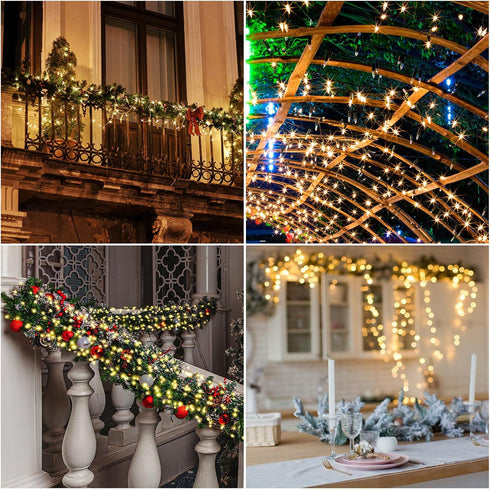 20 33 100 Macarrie Pcs USB String Lights ft LED Fairy Lights Powered String for Christmas Indoor Outdoor Wedding Party