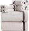 Bath Towel Set,Premium Microfiber Bathroom Towel-2 Extra Large Bath Sheets,2 Hand,2 Washcloths,Super