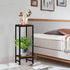 2 31" Plant Stand Indoor, Tall Plant stands for Indoor Outdoor Plants, Tier Heavy Duty Plant Shelf Metal Pedestal Stand