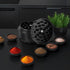 3-Piece, 3") Xtreme Spice Grinder Features Side Knurls for Superior Grip, Jam-Free Sharp Teeth, Quick Twist Closure |