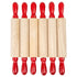 READY 2 LEARN Mini Wooden Rolling Pins | Set of 6 |