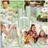 Whaline 200Pcs Sage Green Gold Dots Tulip Cupcake Liners, Greaseproof Muffin Baking Liners for Party Decor