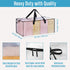 VENO 2 Pack Extra Large Moving Bags, Heavy-Duty Storage Totes for College Move-In, Clear